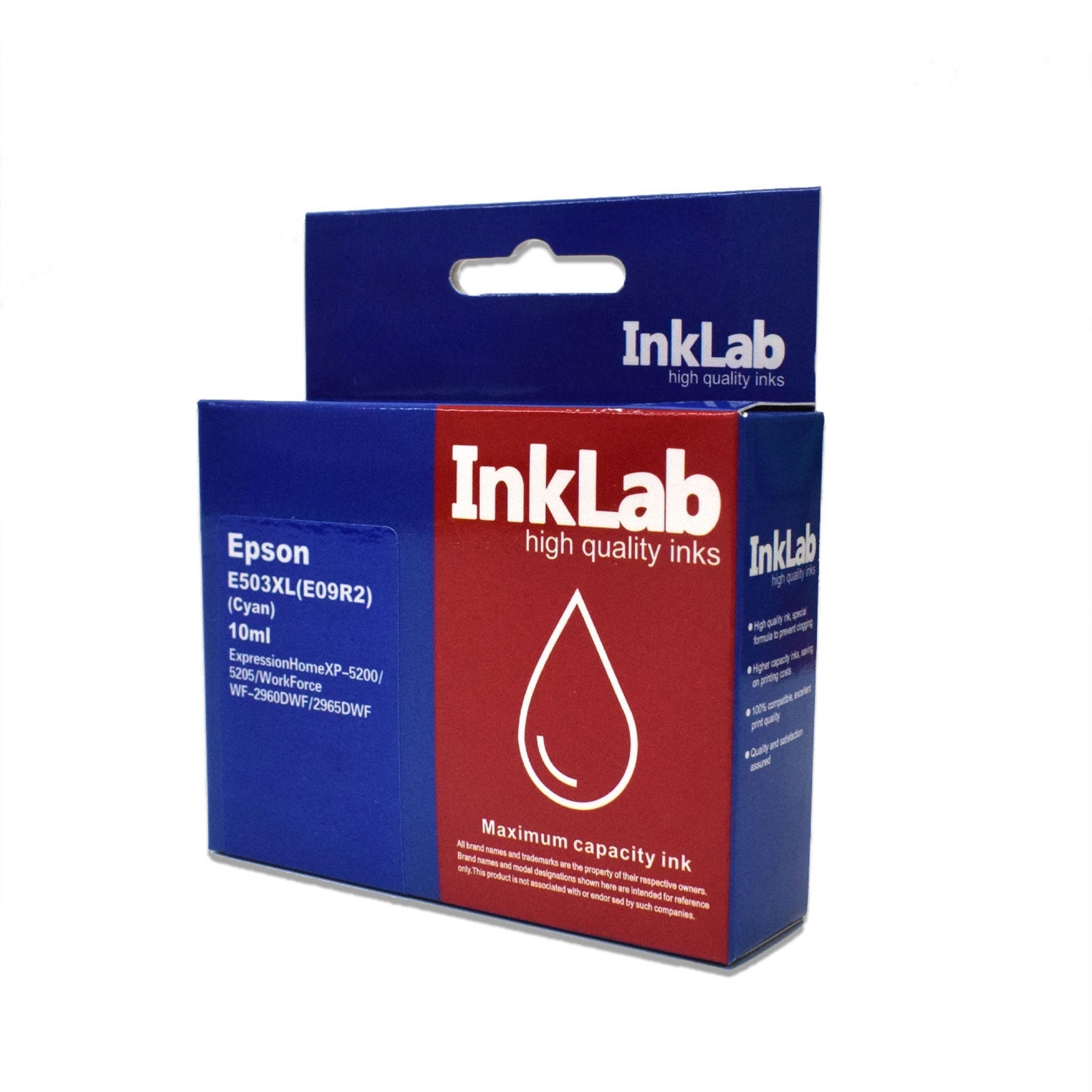 InkLab 503XL Compatible Cyan Ink Cartridge - High Yield Epson InkLab 503XL Compatible Cyan Ink Cartridge - High Yield Epson